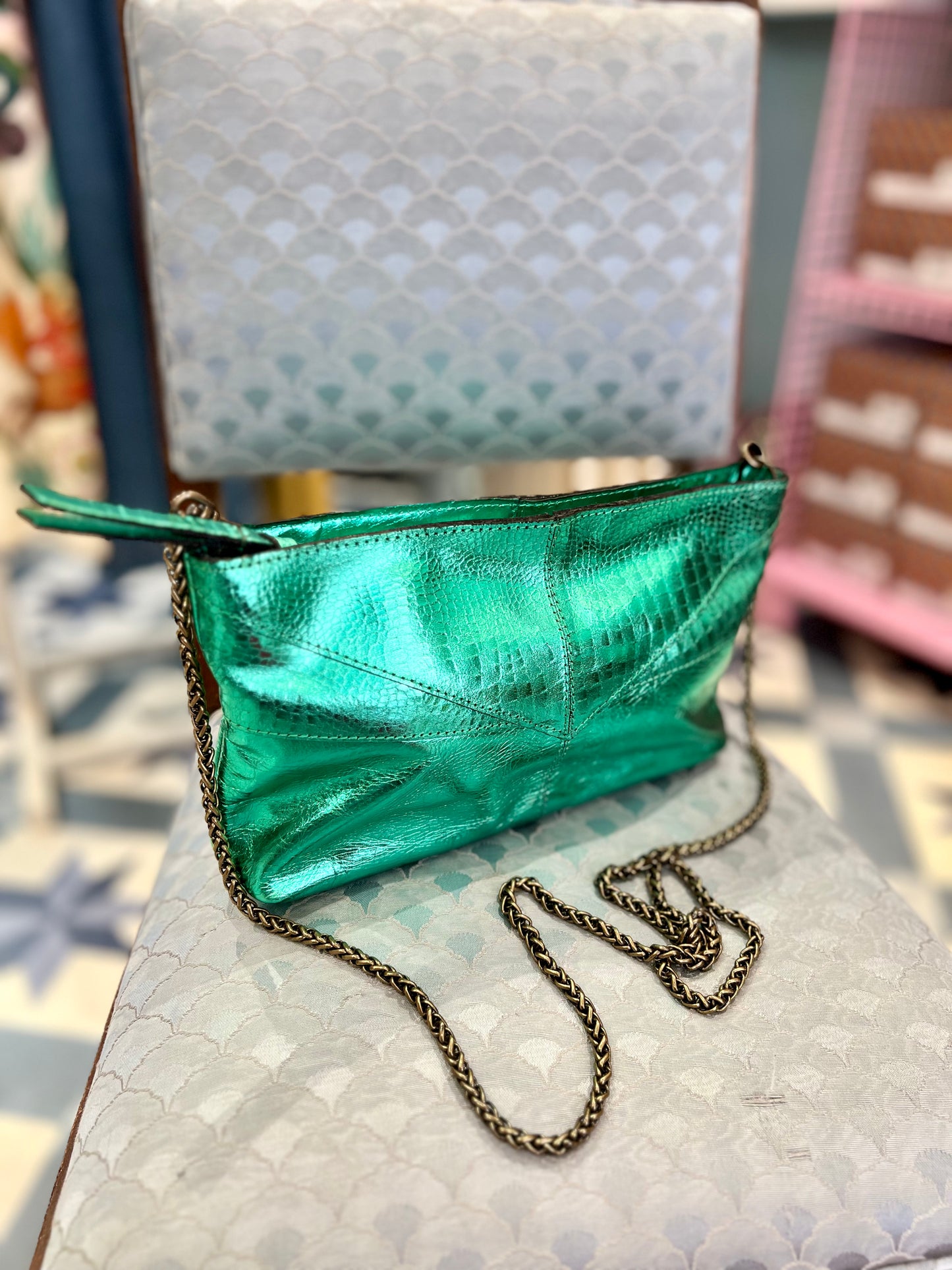 Sac Choupi vert aqua