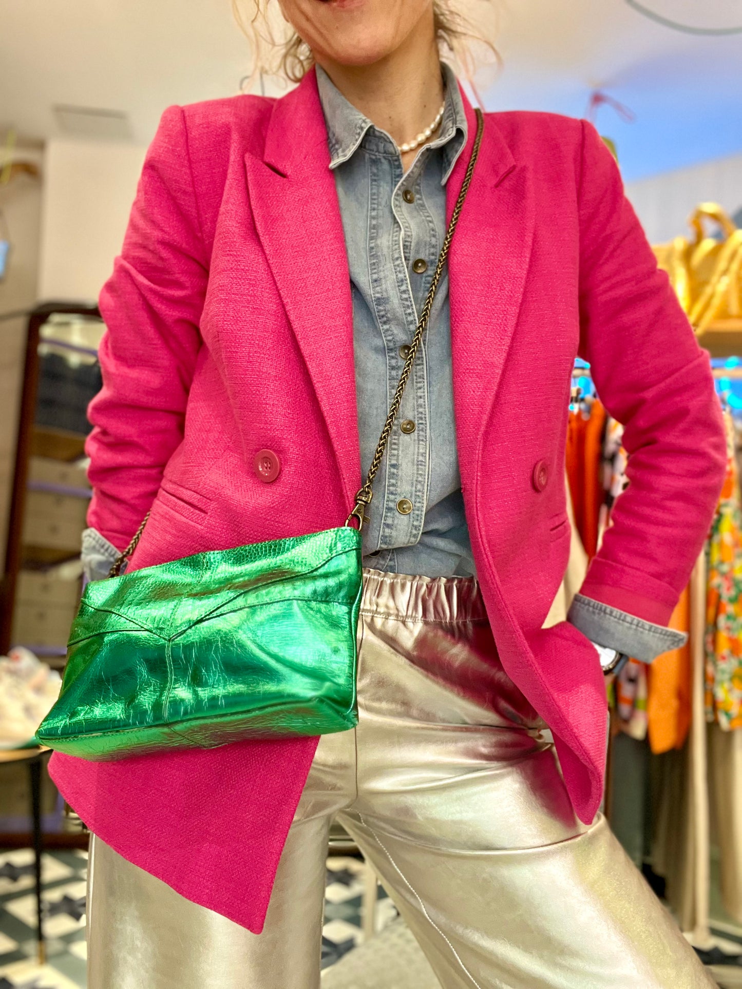 Sac Choupi vert aqua