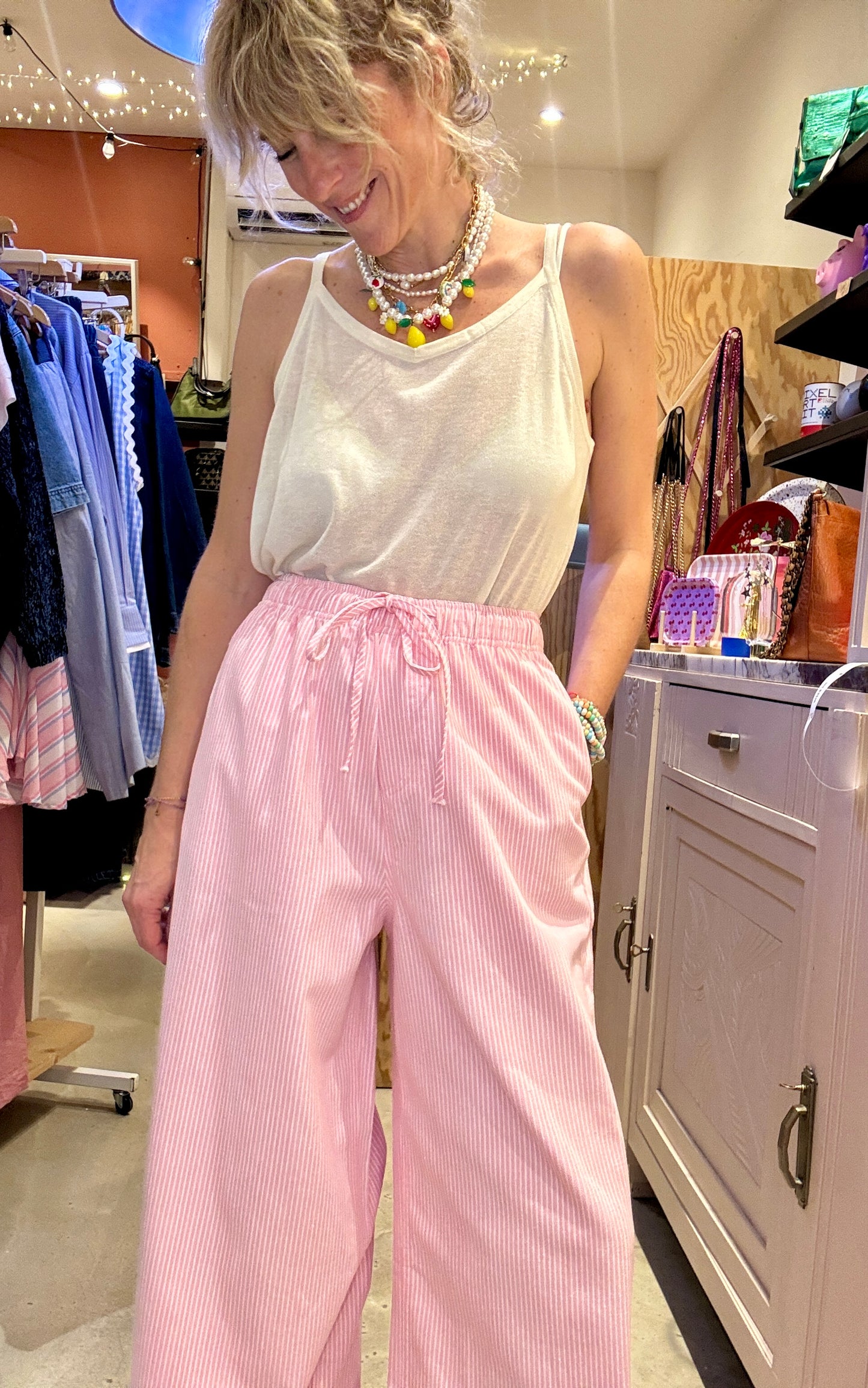 Pantalon Panthère Rose