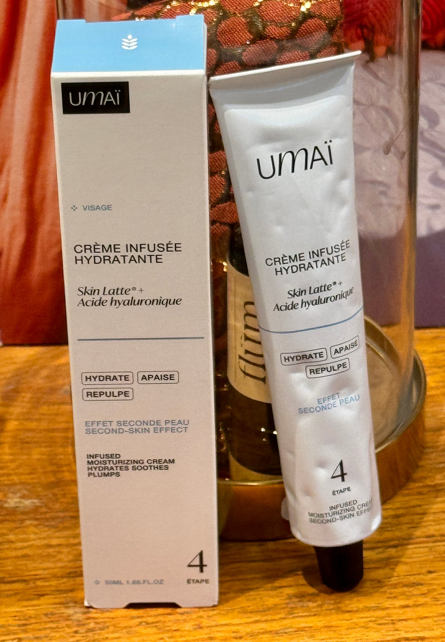 Crème infusée hydratante