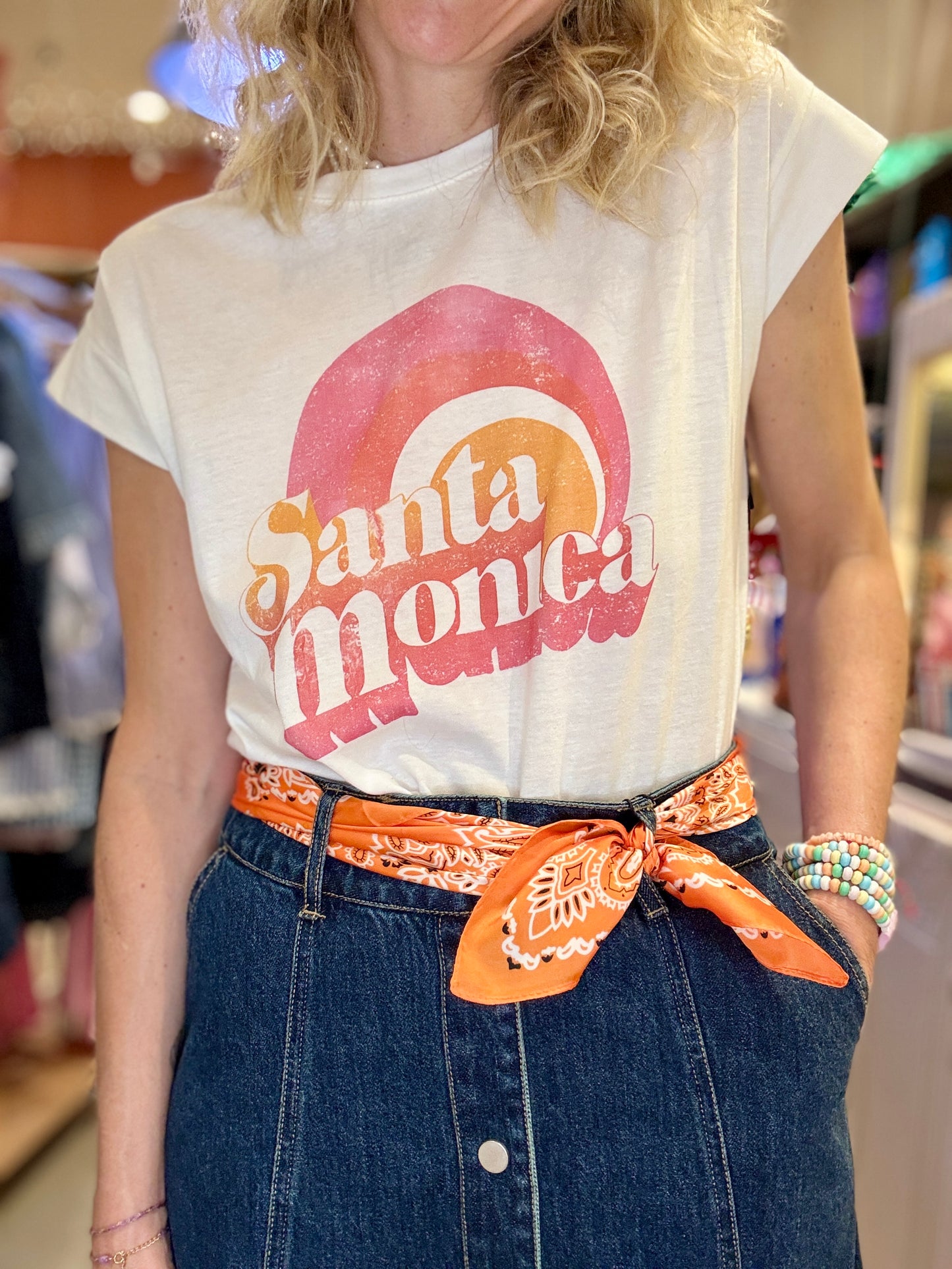 T-shirt Santa Monica