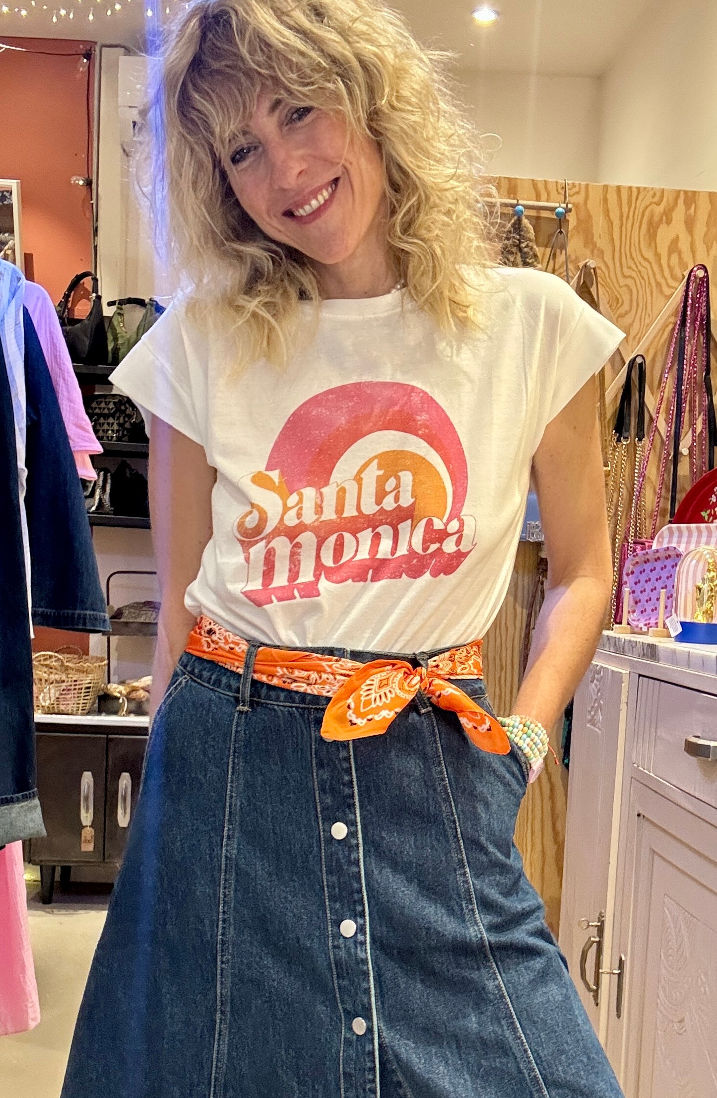 T-shirt Santa Monica