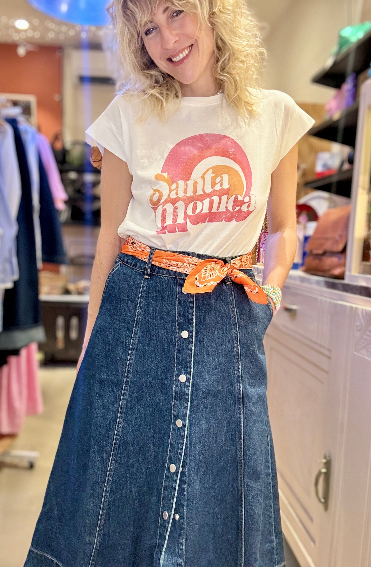 T-shirt Santa Monica