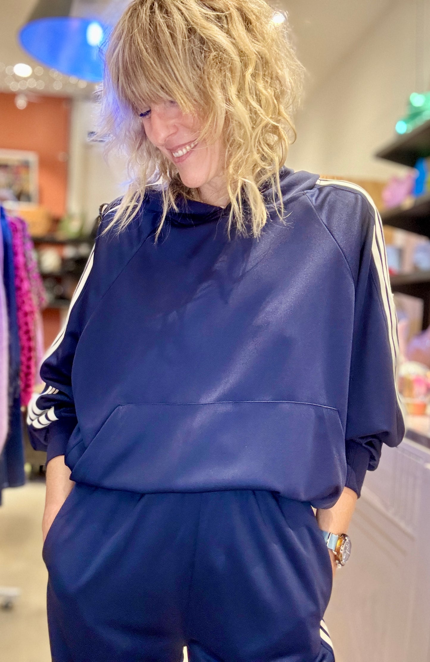 Sweat de jogging Murphy bleue