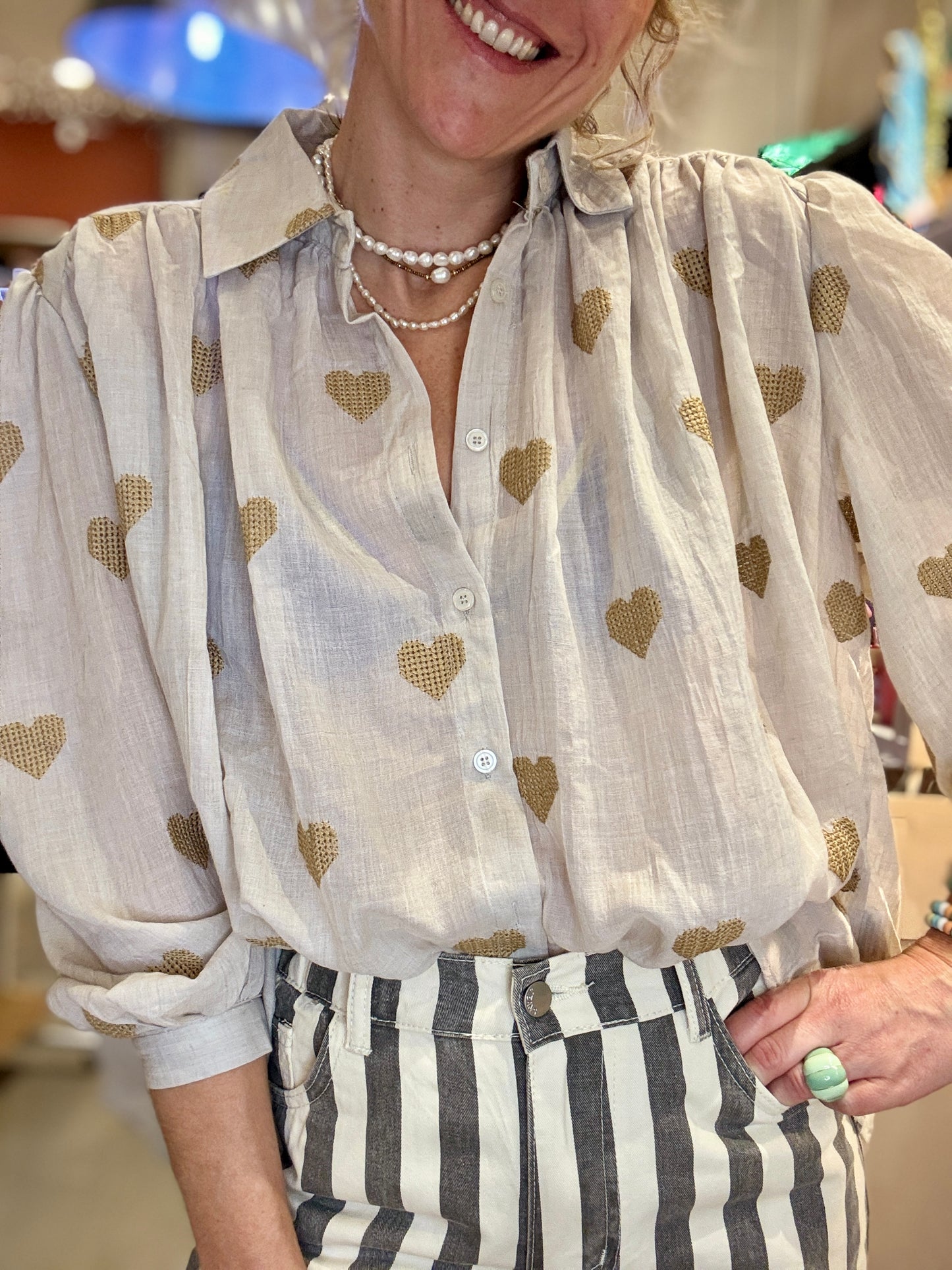 Chemise Coeur