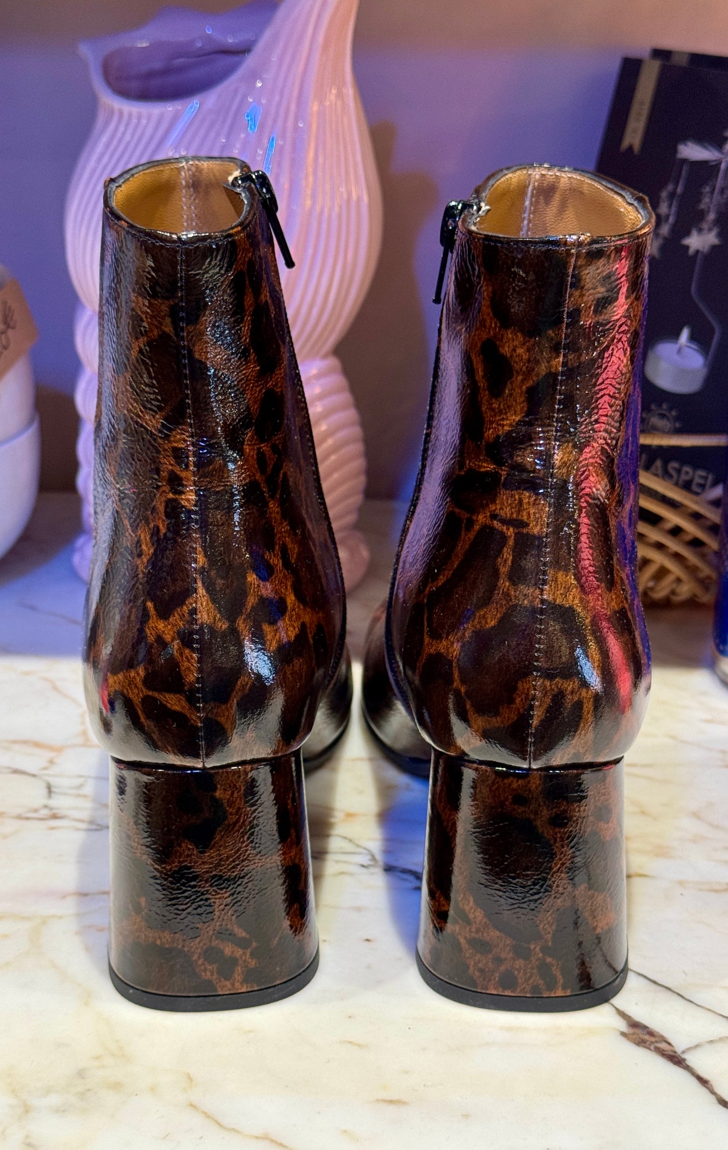 Boots Vernis Léo