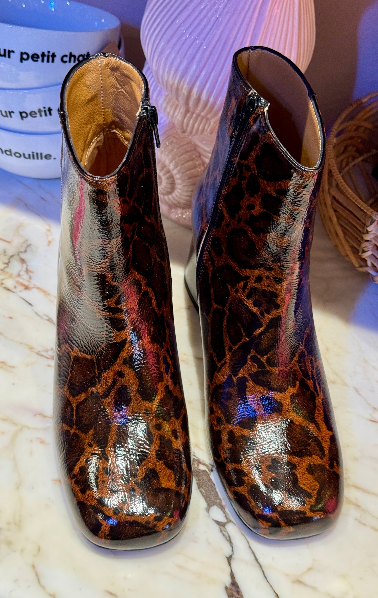 Boots Vernis Léo