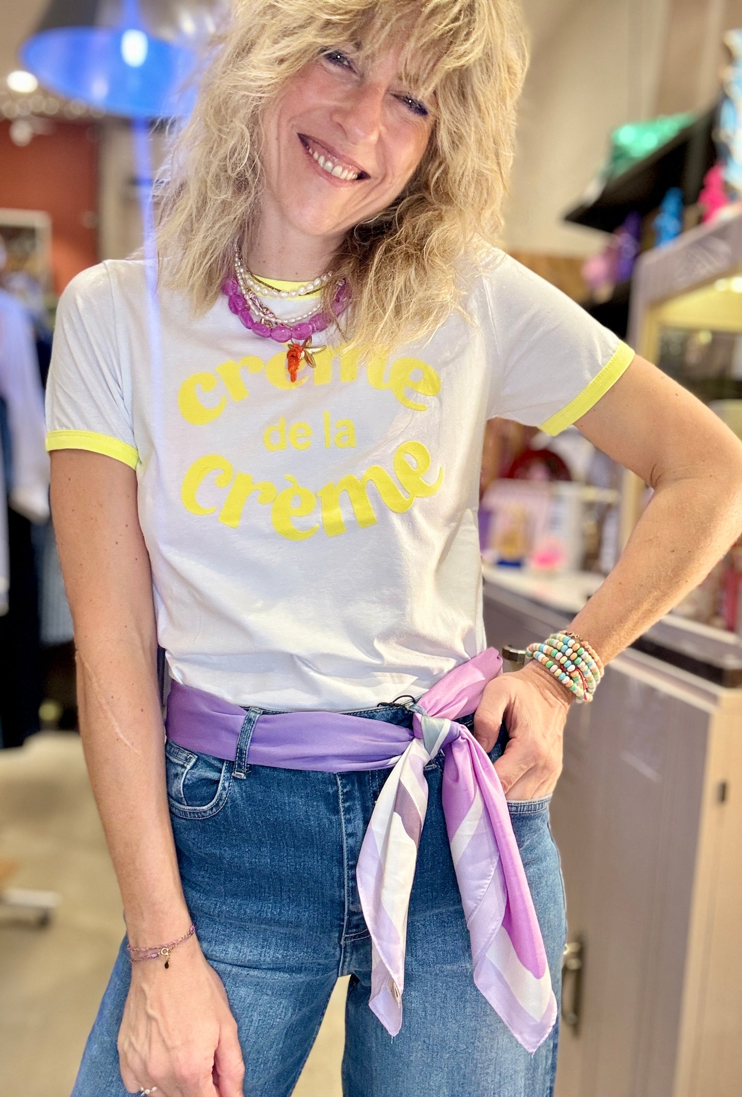 T-Shirt Crème de la crème