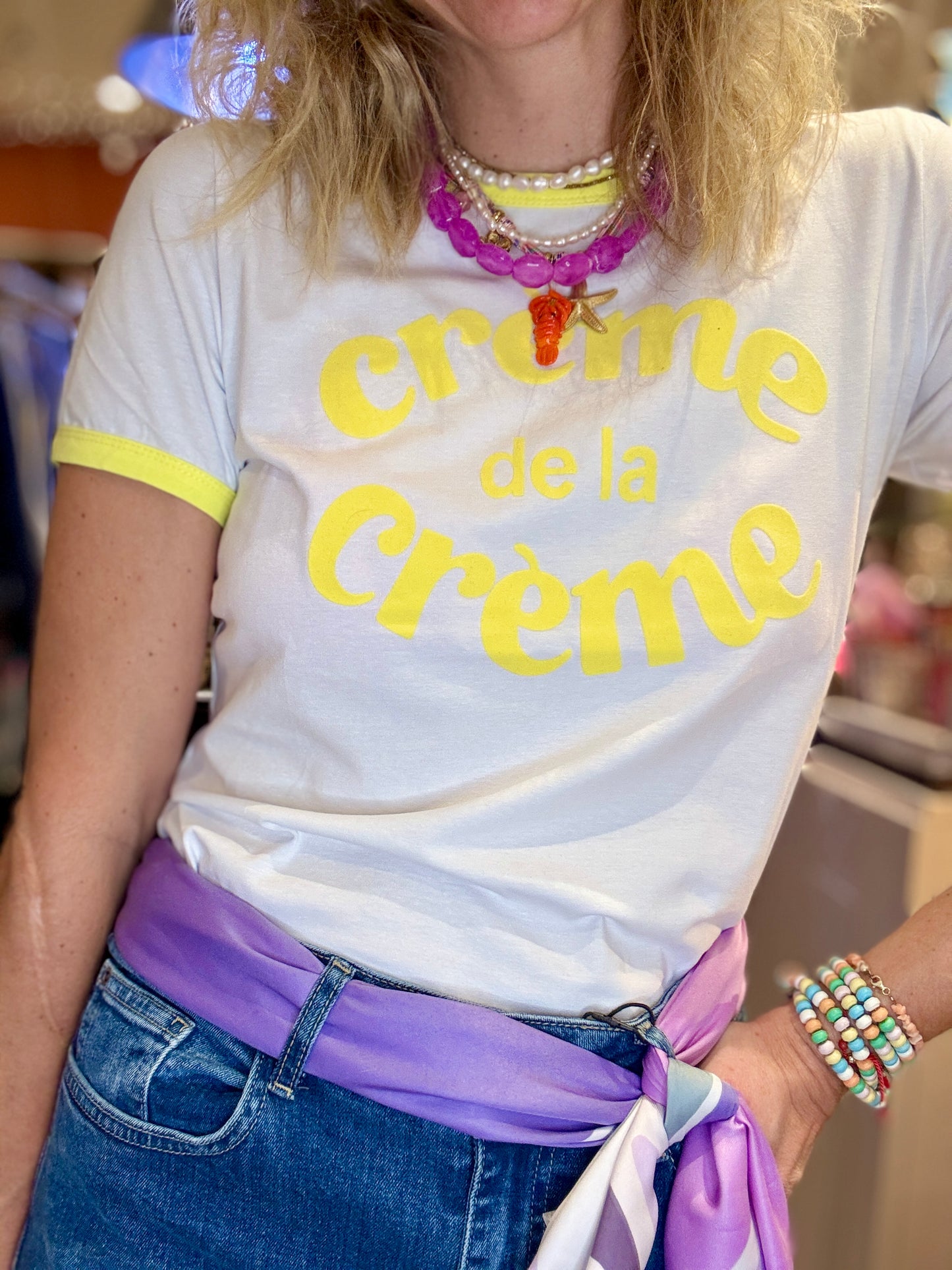 T-Shirt Crème de la crème
