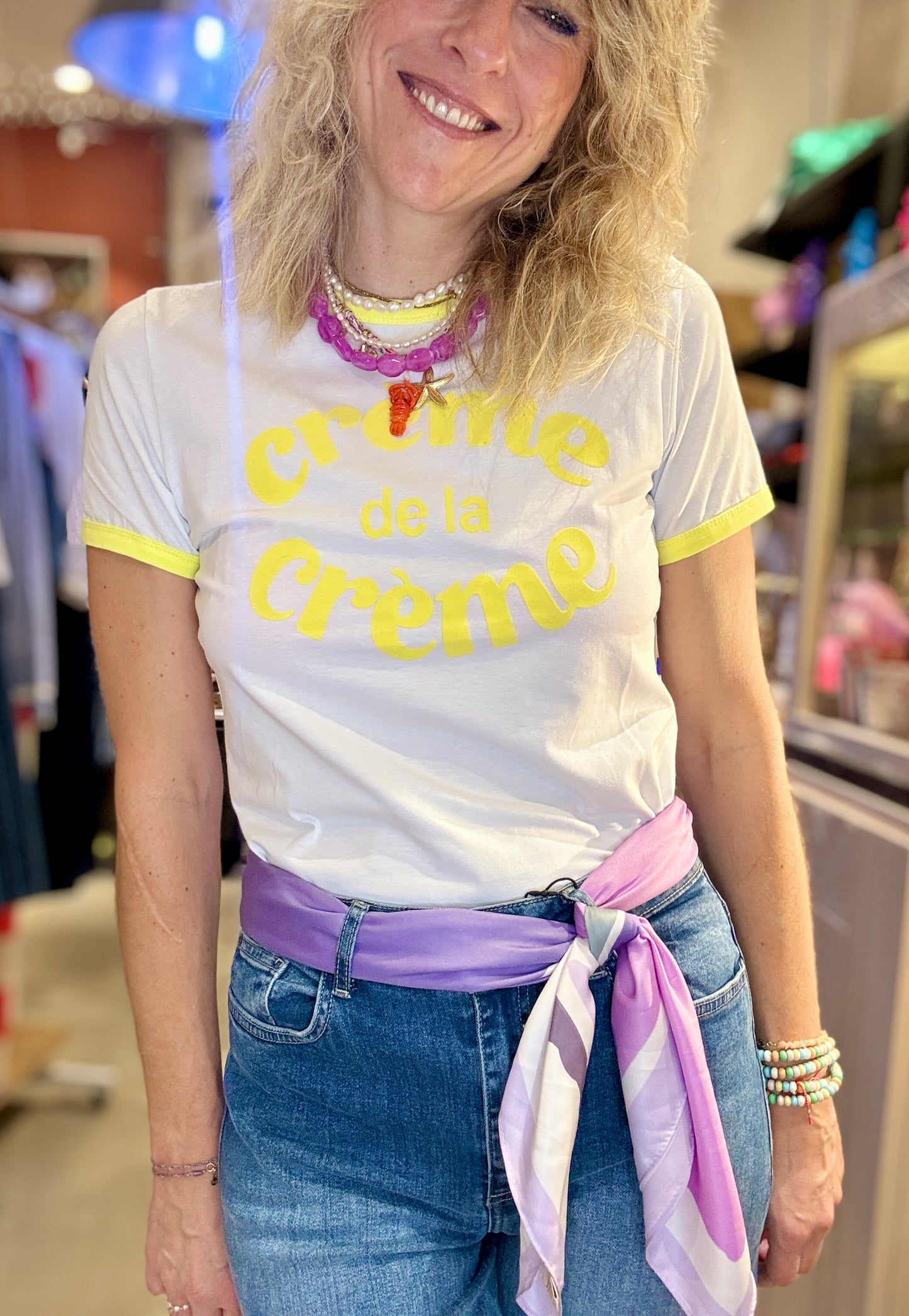 T-Shirt Crème de la crème