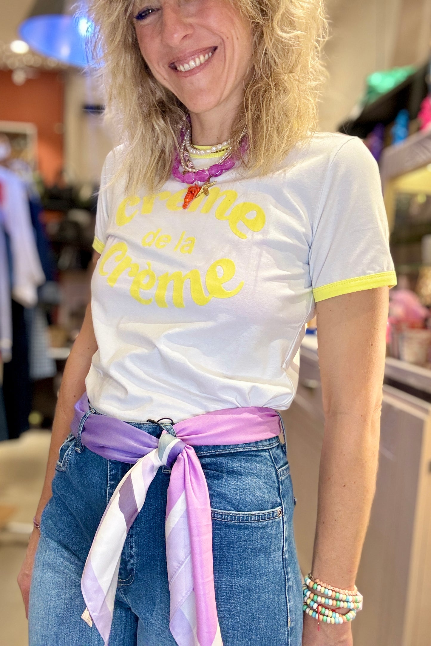T-Shirt Crème de la crème
