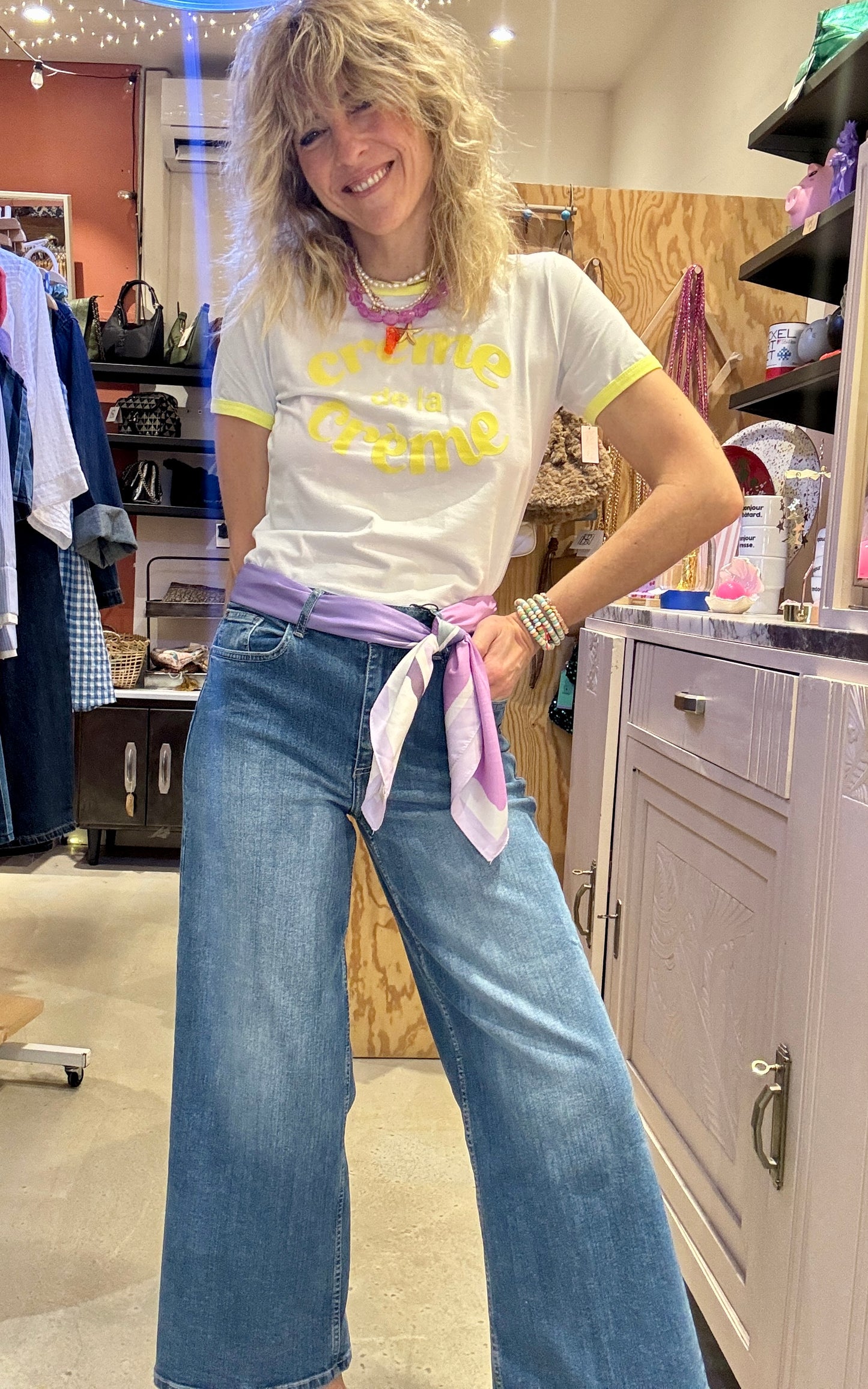 T-Shirt Crème de la crème