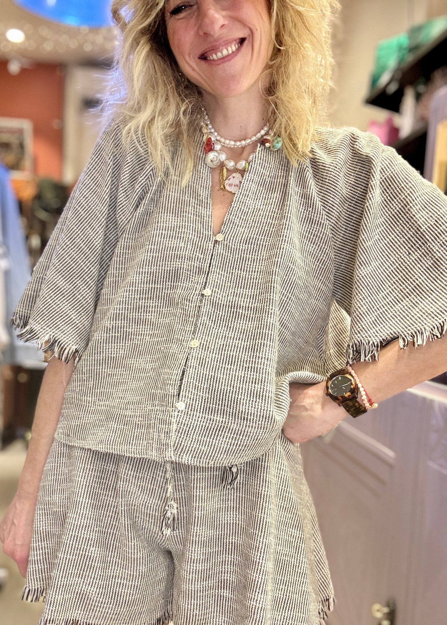 Blouse Champêtre noire