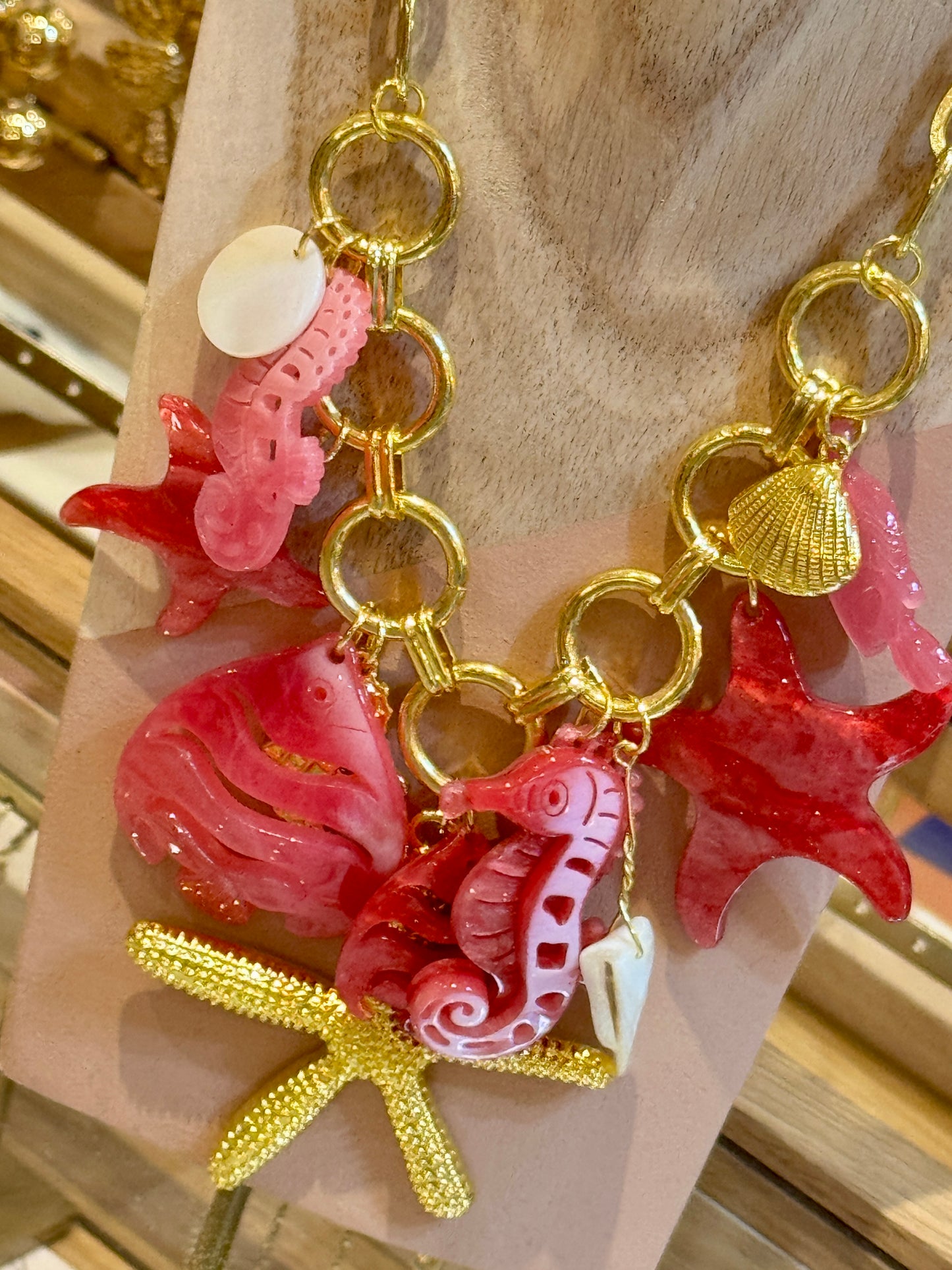 Collier Mermaid rose