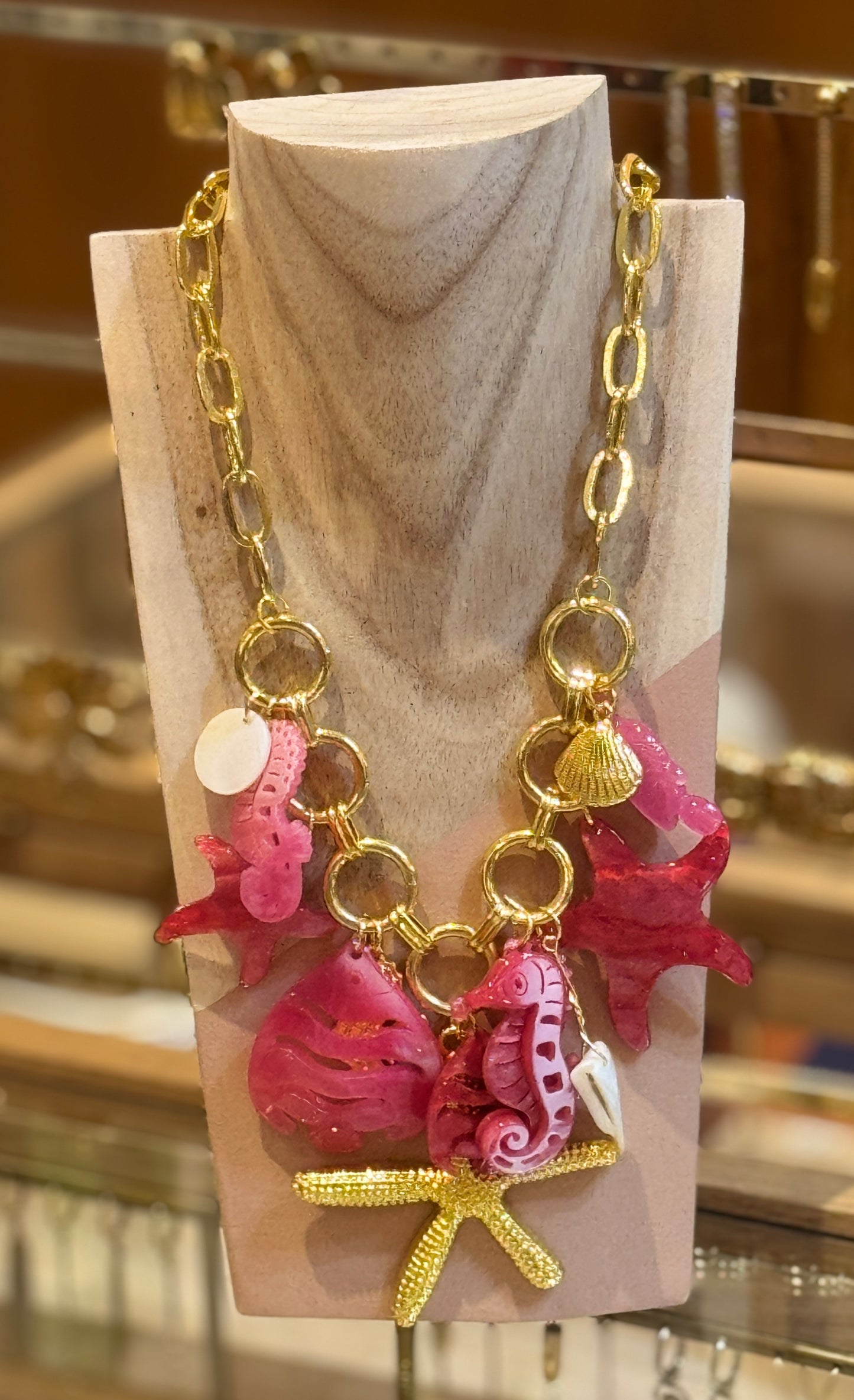 Collier Mermaid rose