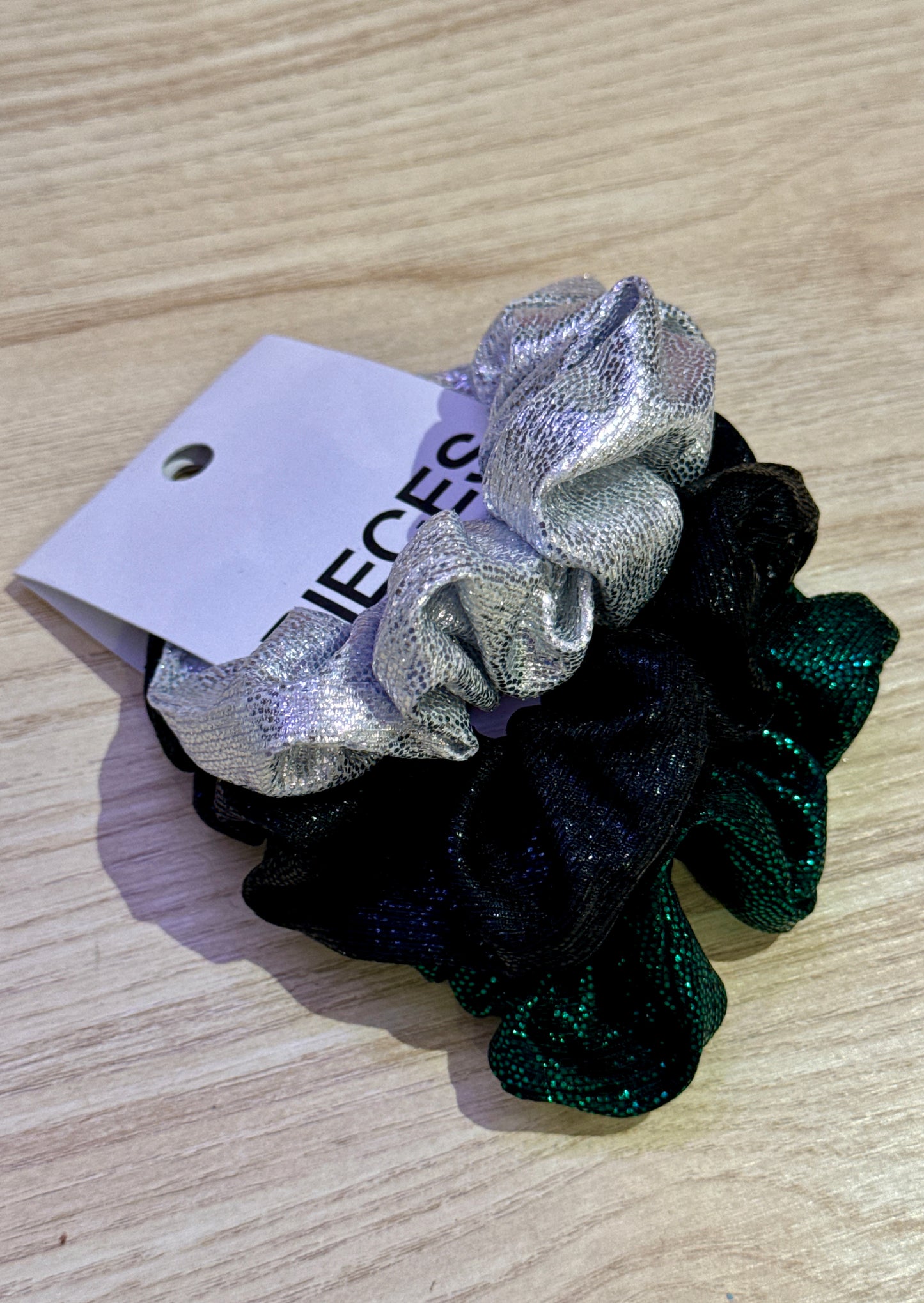 Trio de chouchous glitter