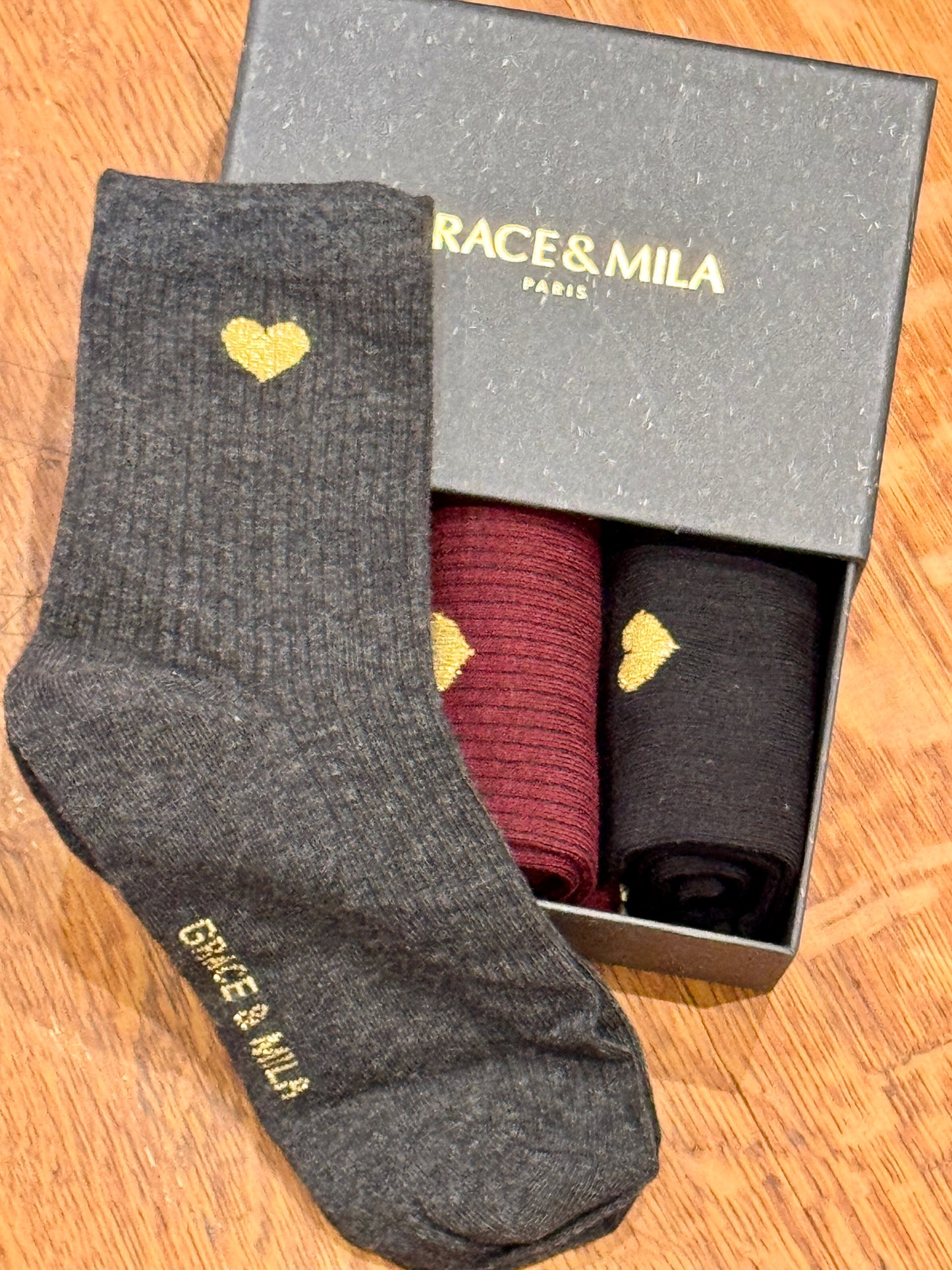 Boite de 3 chaussettes