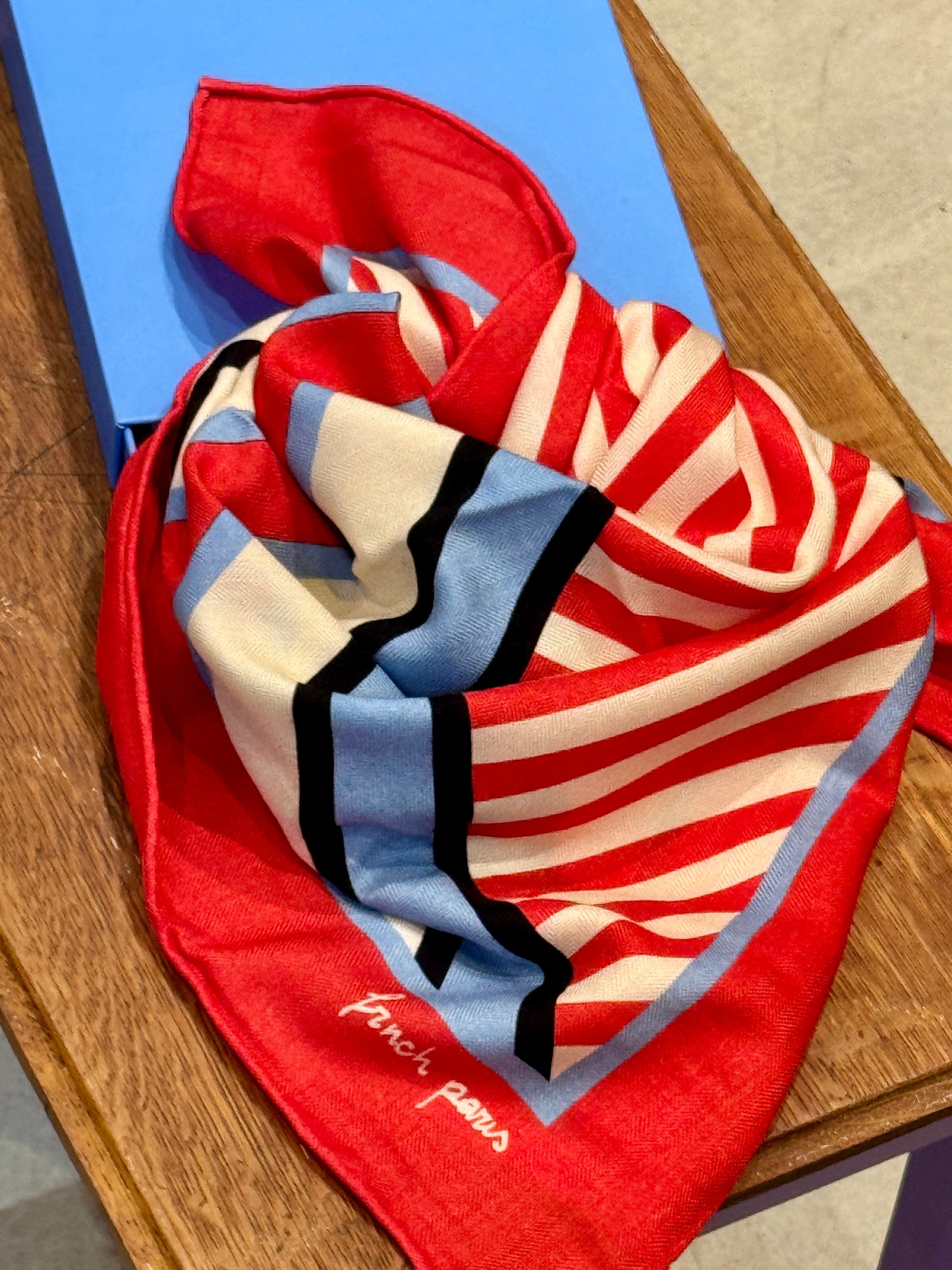 Foulard Tanaisie rouge