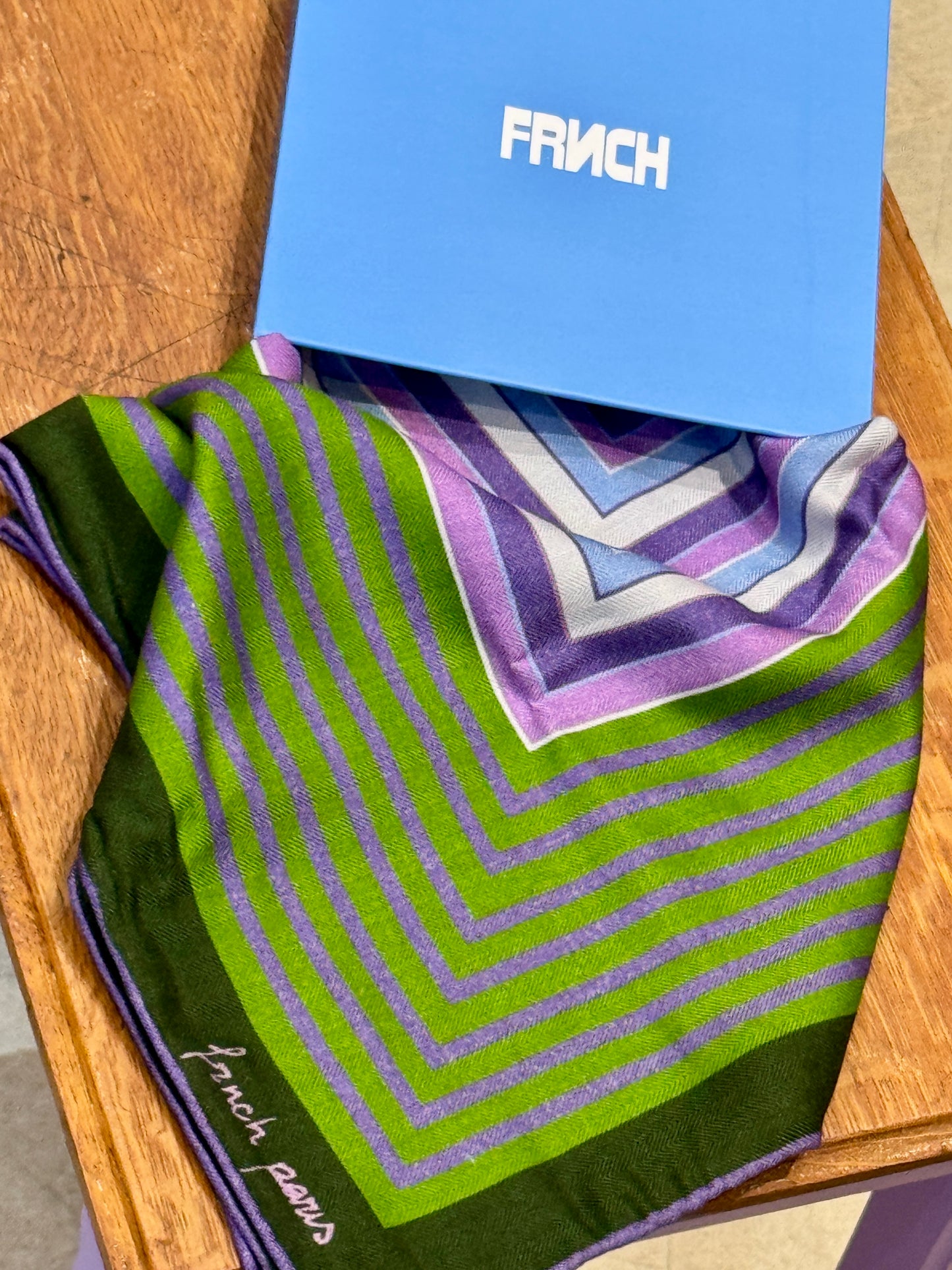 Foulard Tanaisie vert