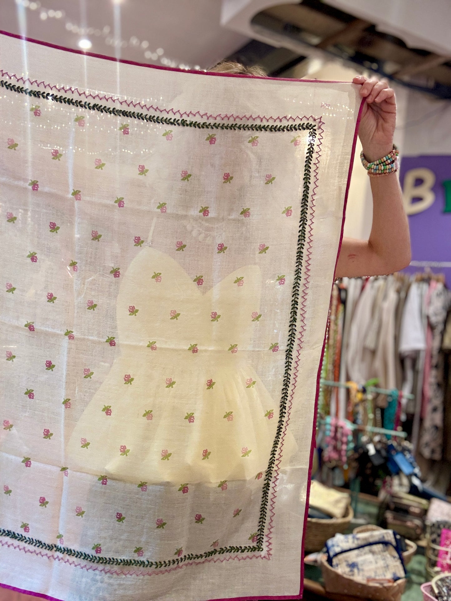 Foulard Rose