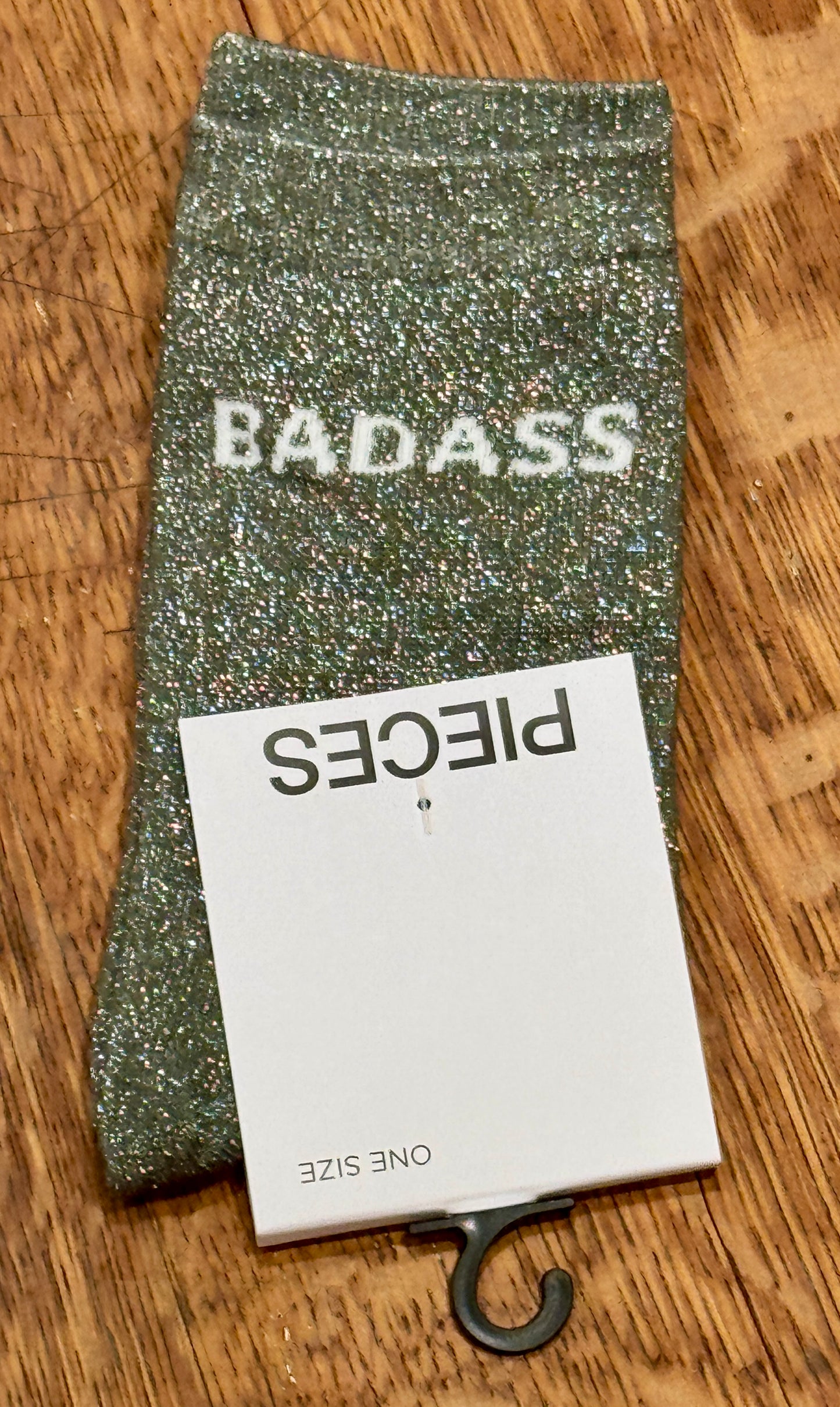Chaussettes Paillettes mots doux !