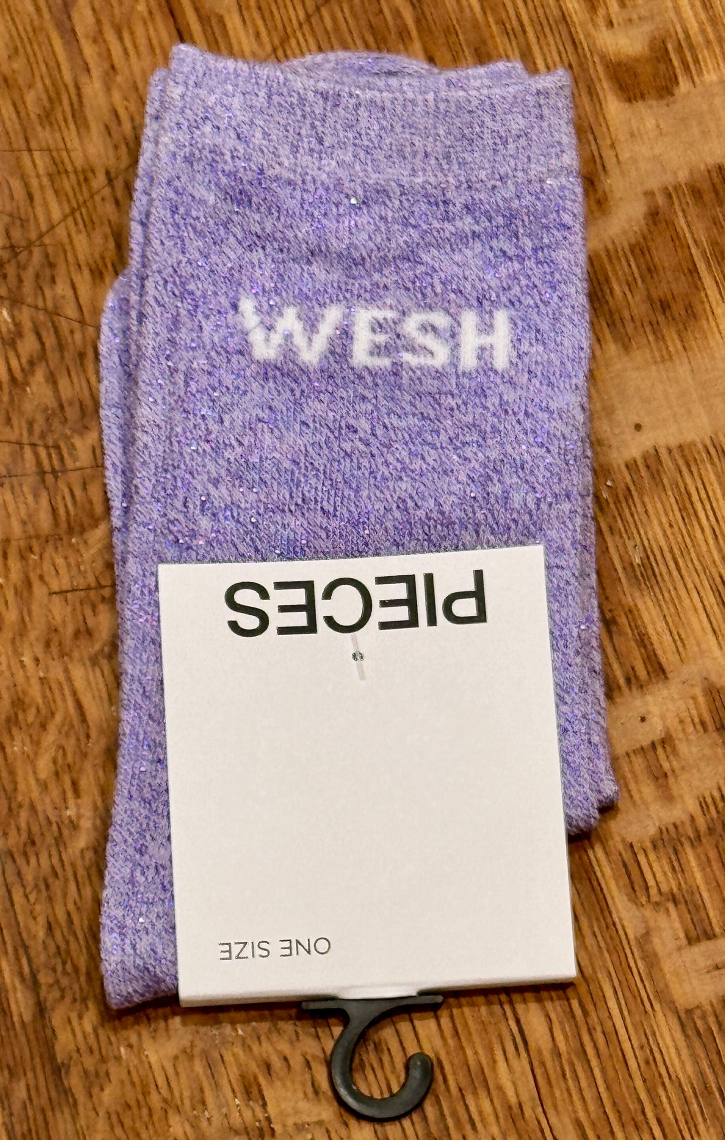 Chaussettes Paillettes mots doux !