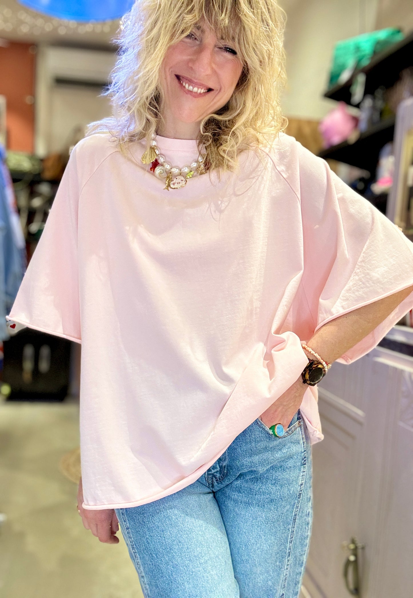 T-Shirt Olga rose