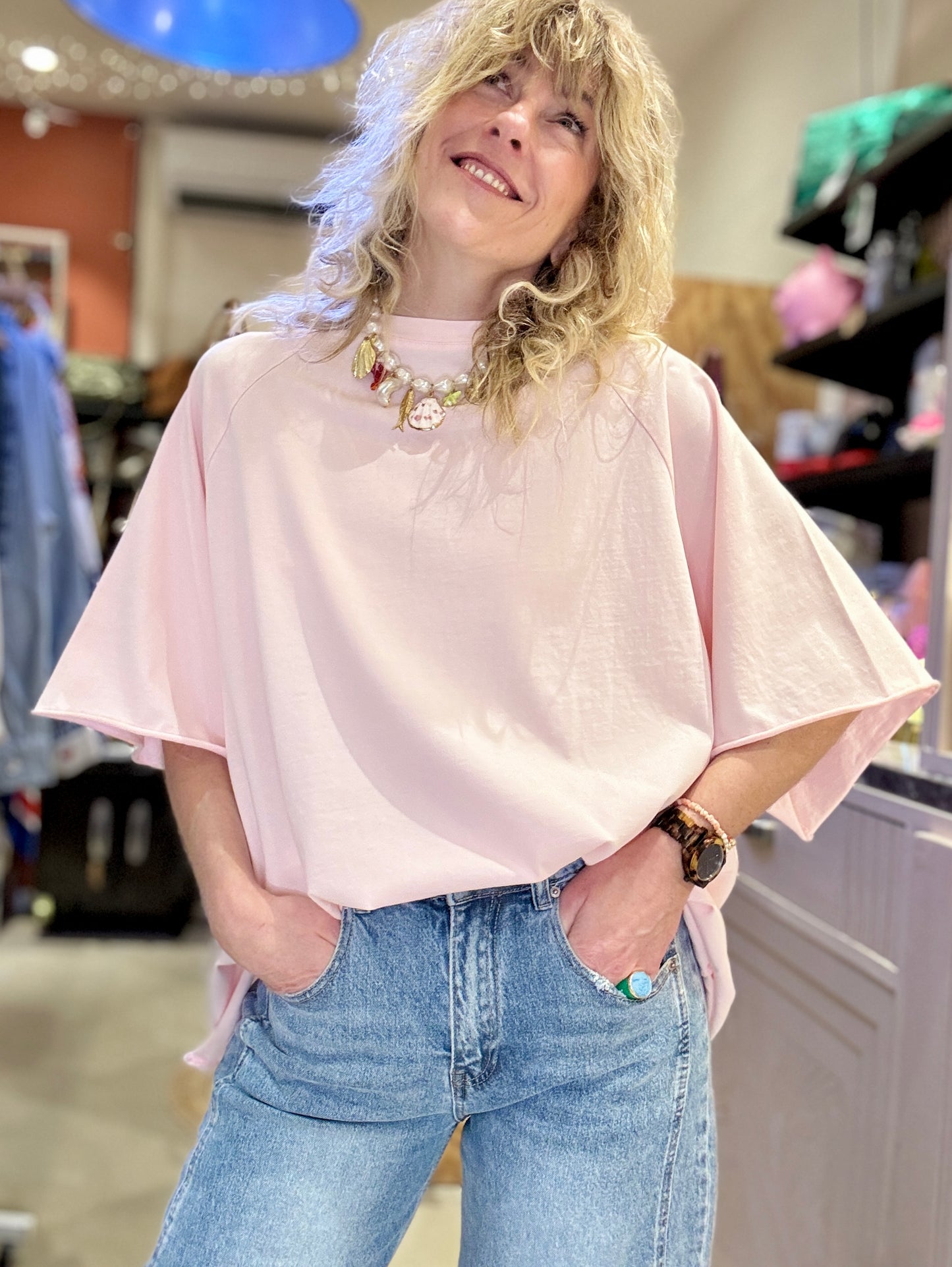 T-Shirt Olga rose