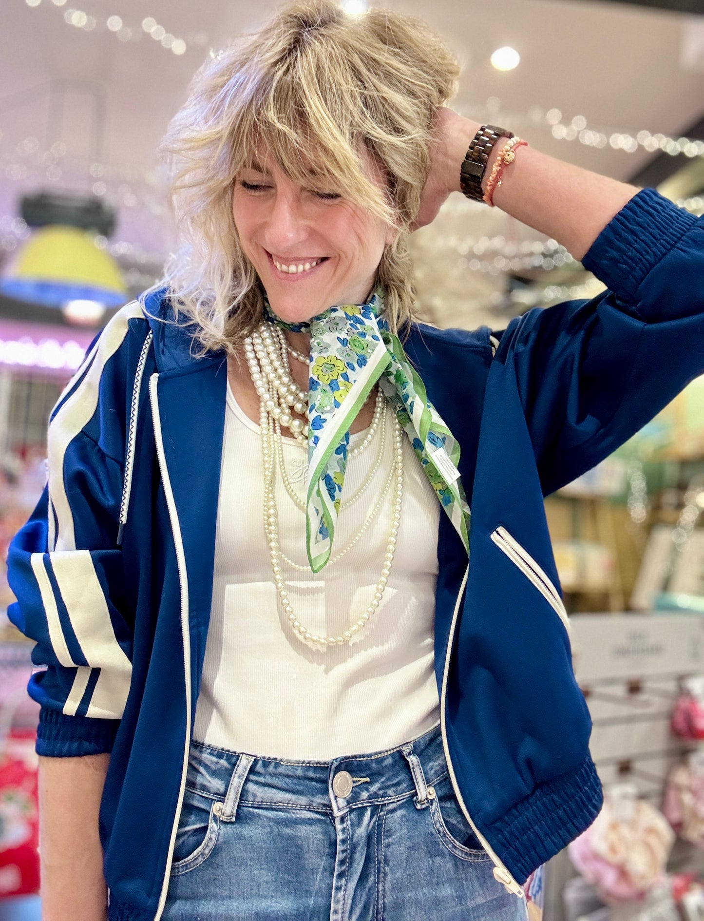 Foulard Pretty vert