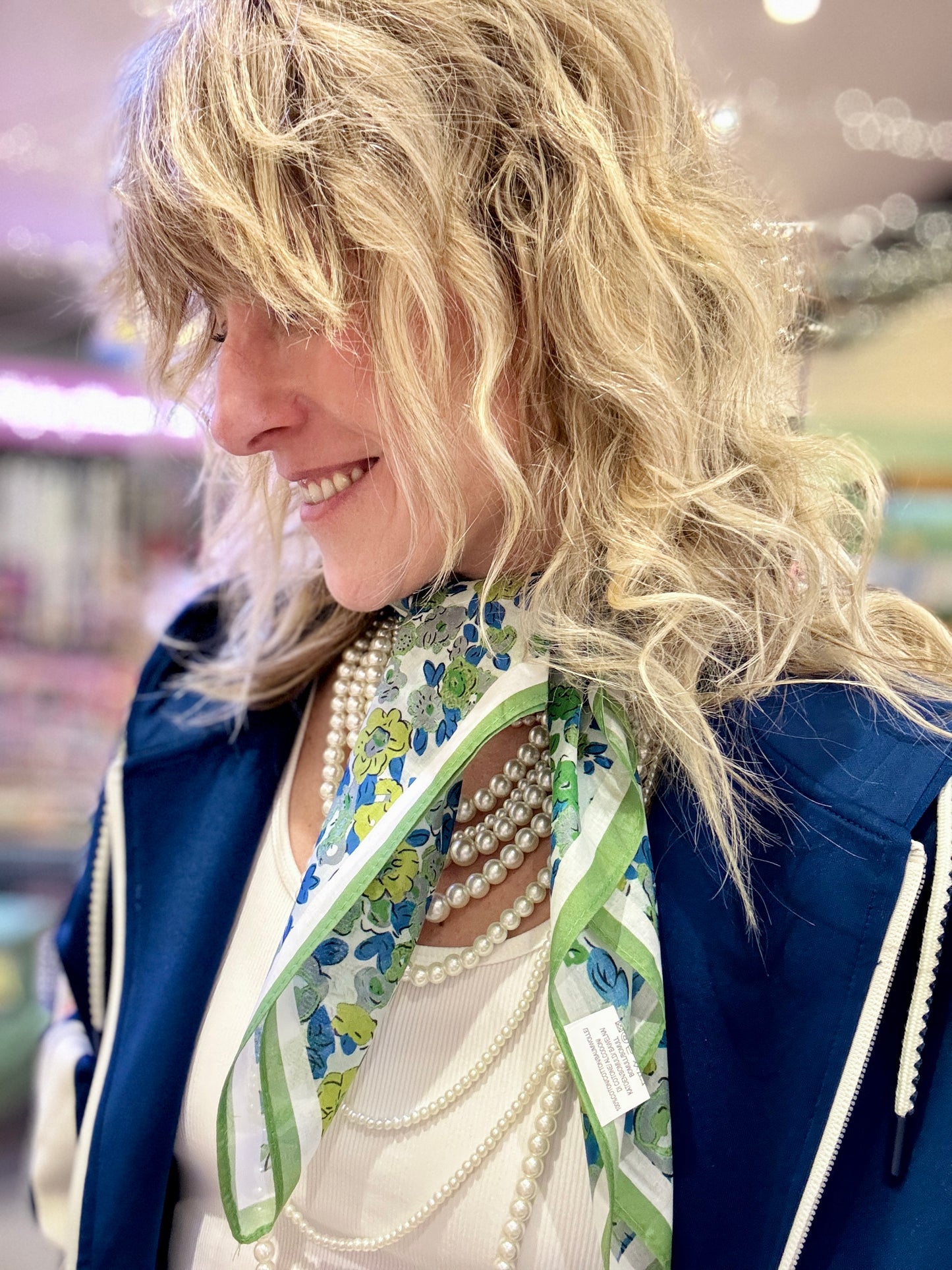 Foulard Pretty vert