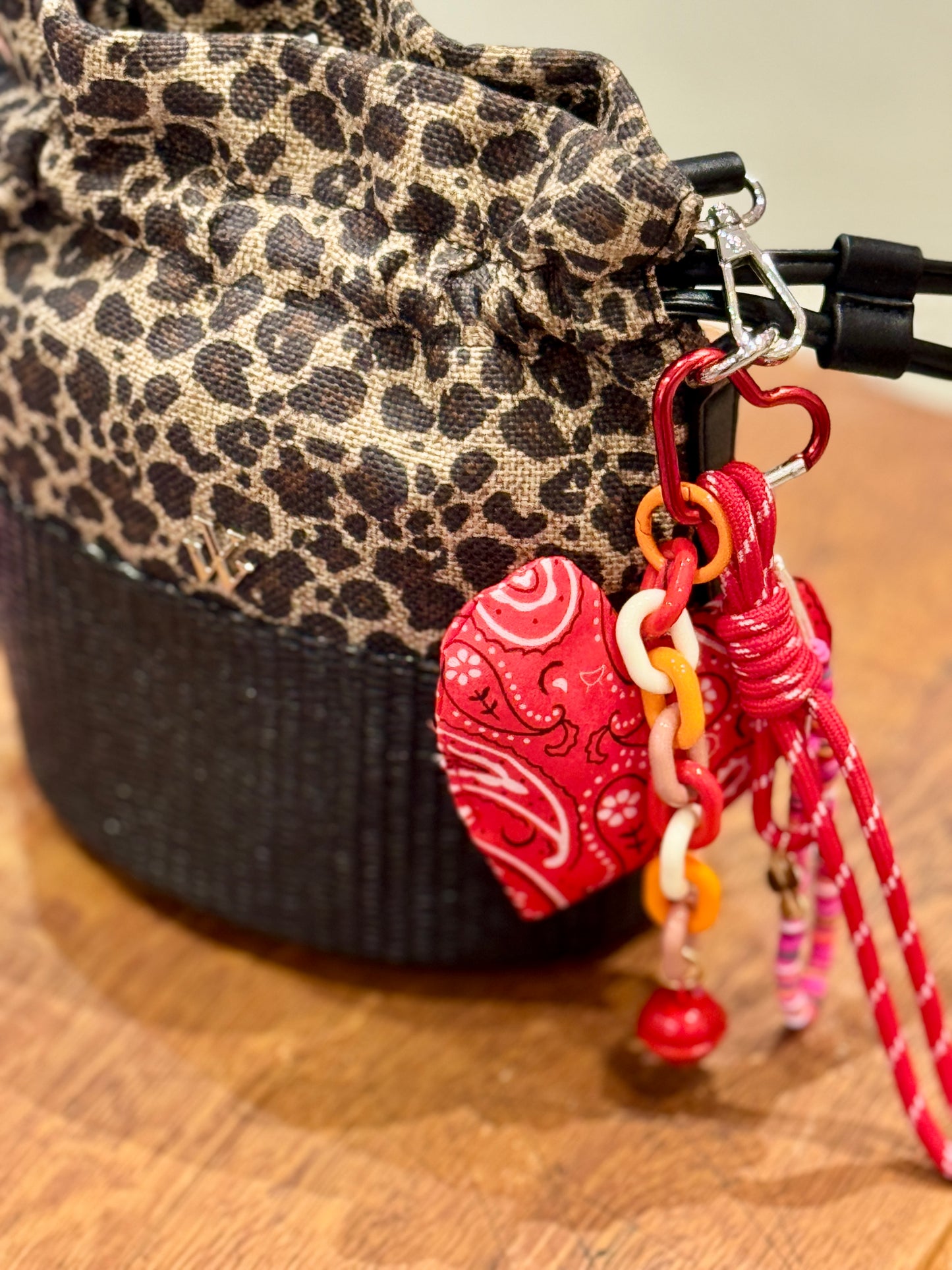 Grigri de sac Bandana rouge