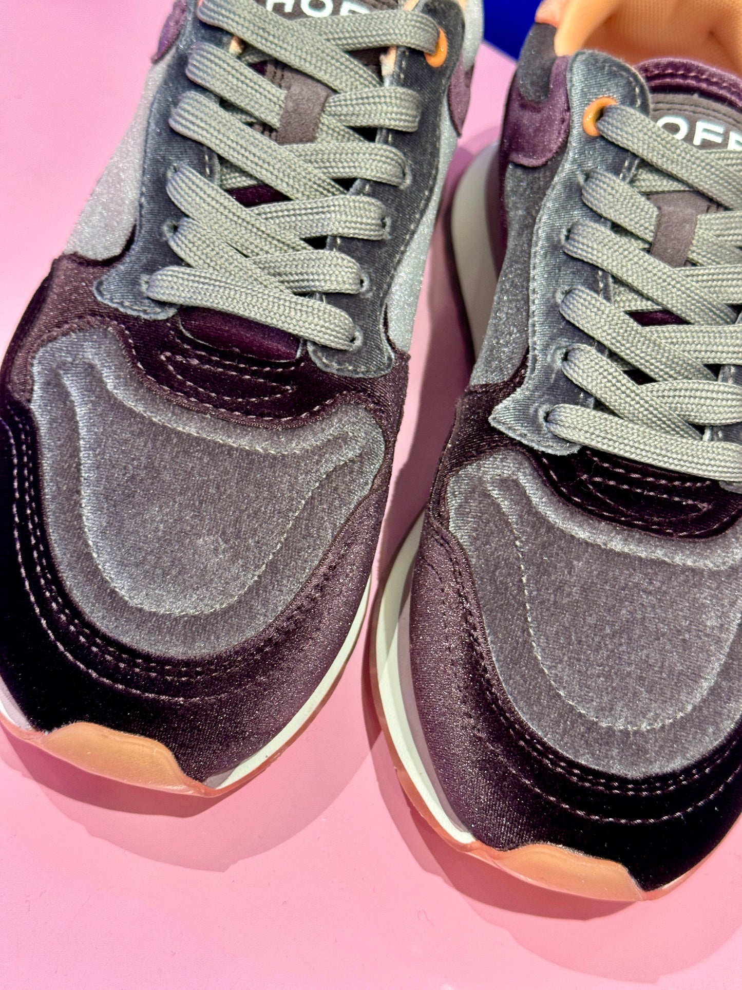 Baskets City mauve