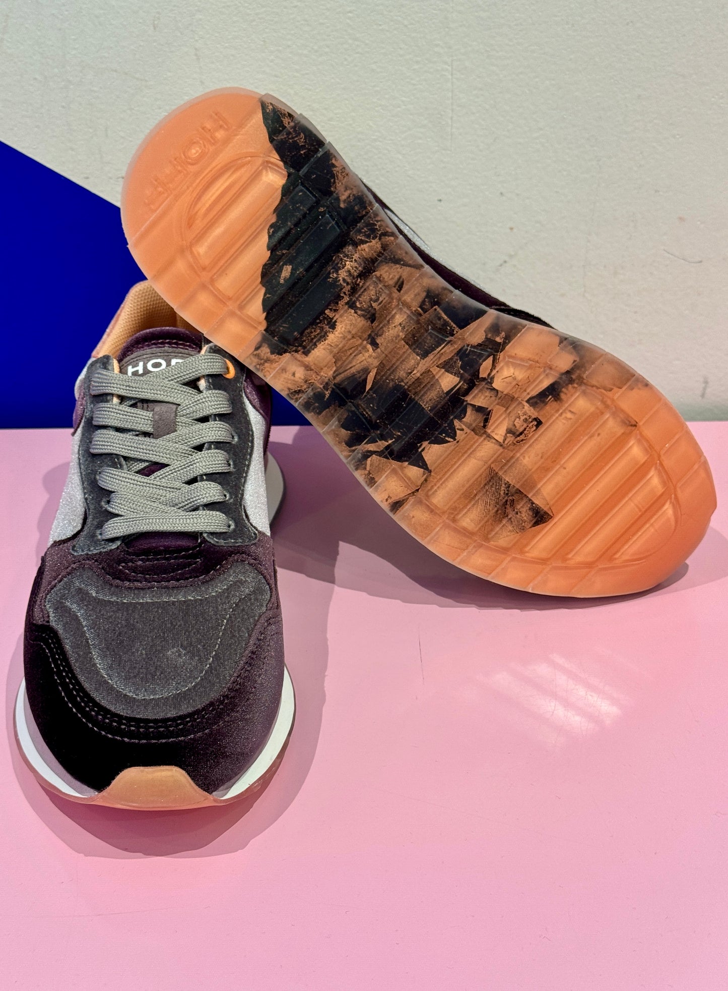 Baskets City mauve