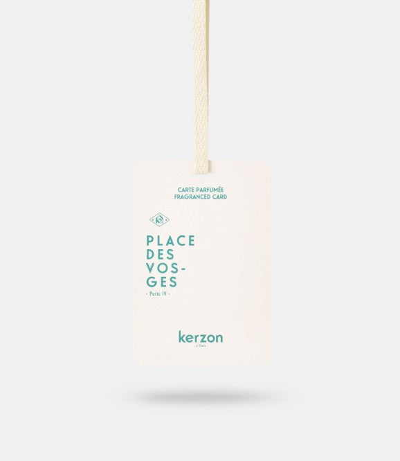 Carte parfumée Place des Vosges