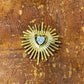 Broche Coeur Gold