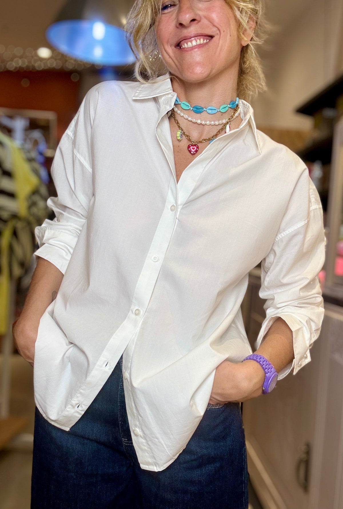 Chemise Danny blanche
