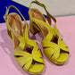 Sandales Britney jaune