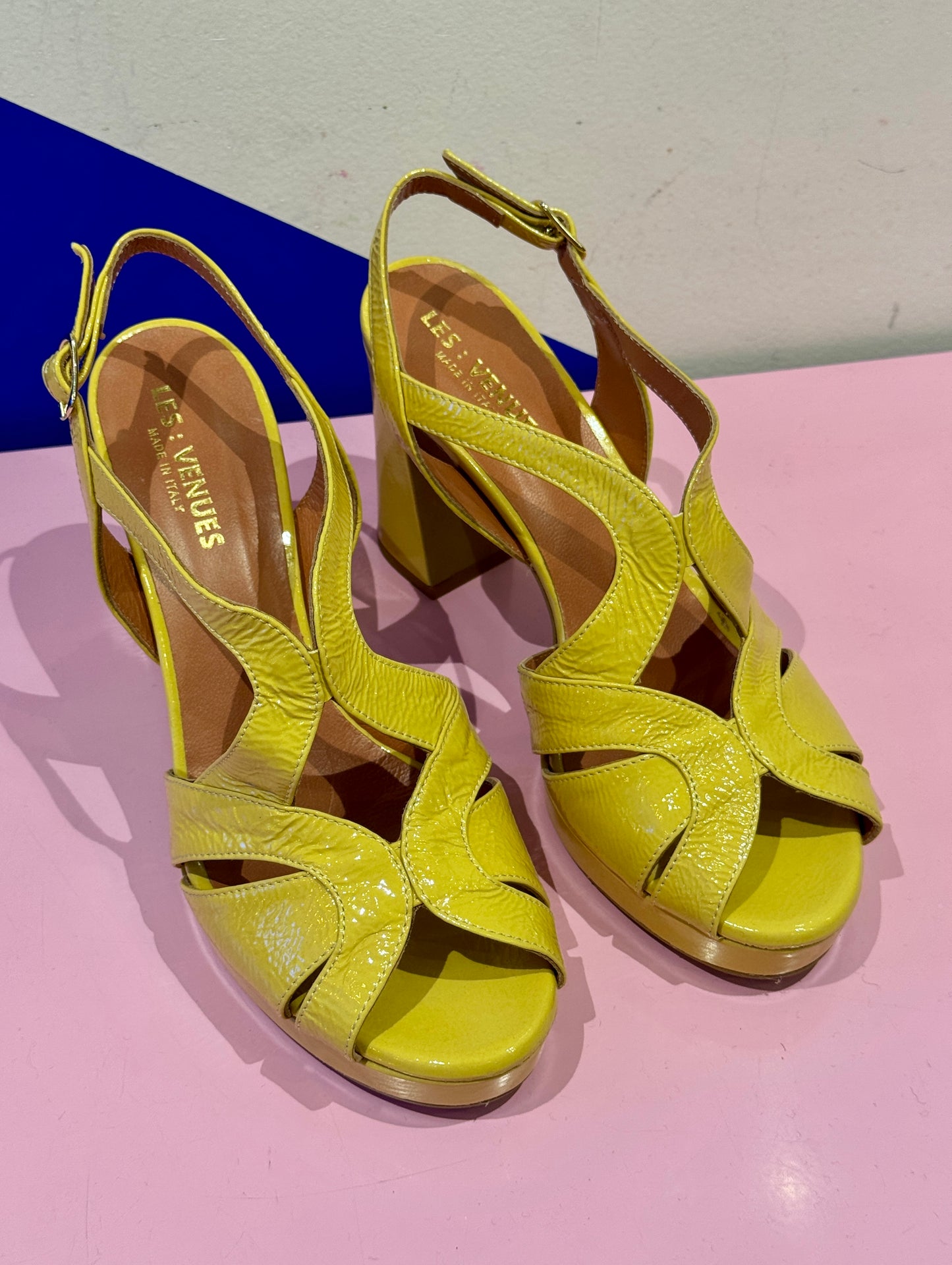 Sandales Britney jaune