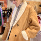 Manteau Swan camel