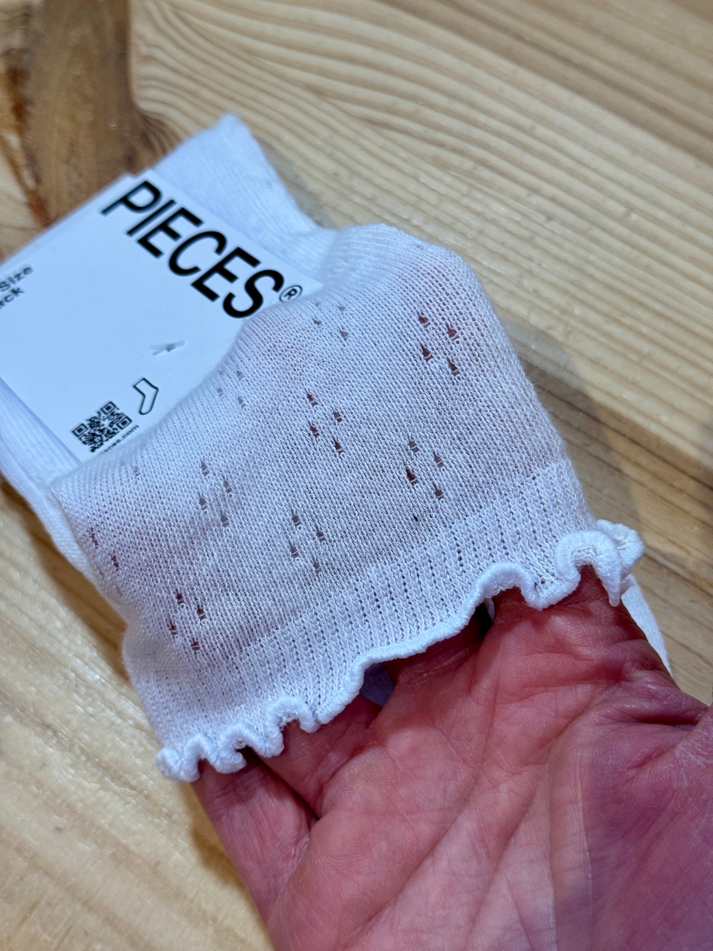 Chaussettes coton ajouré