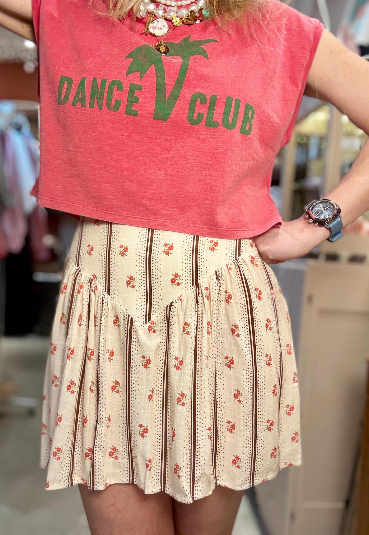 Jupe Vintage Flowers