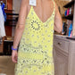 Robe Bandana jaune