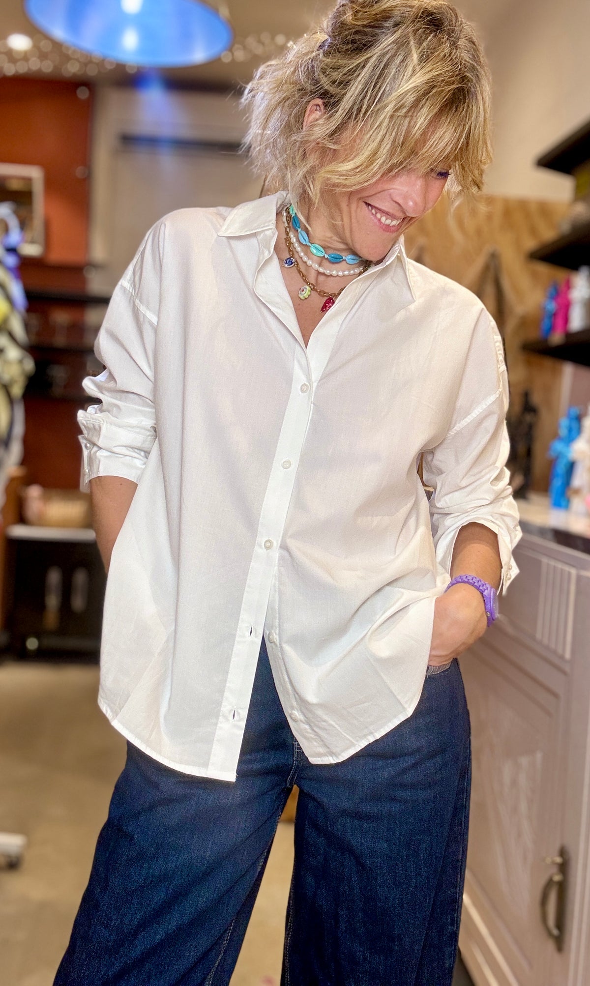 Chemise Danny blanche