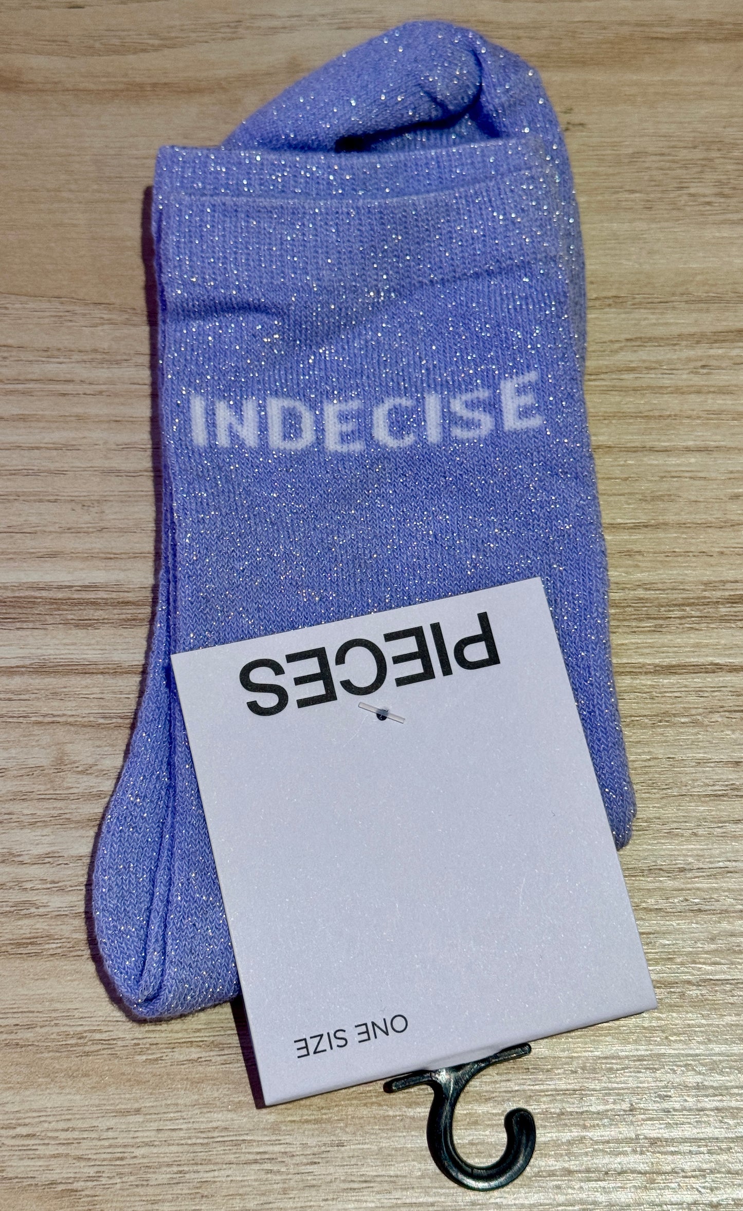 Chaussettes Paillettes mots doux !