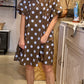 Robe Poppy pois