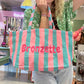 Sac Bronzette rose