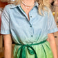 Robe Rainbow bleue