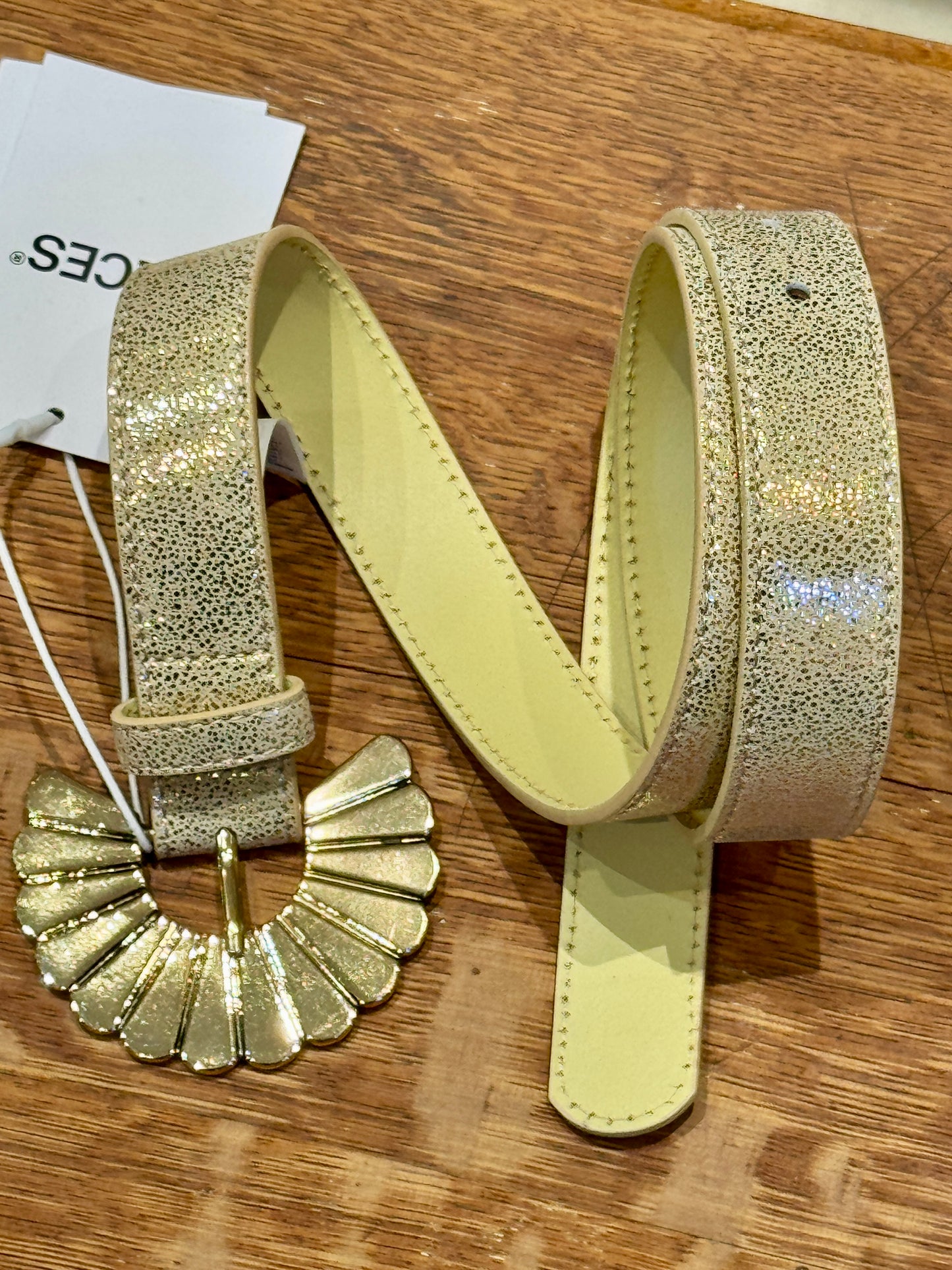 Ceinture Alizé dorée