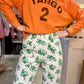 Pantalon Green Flowers