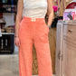 Pantalon Bob corail